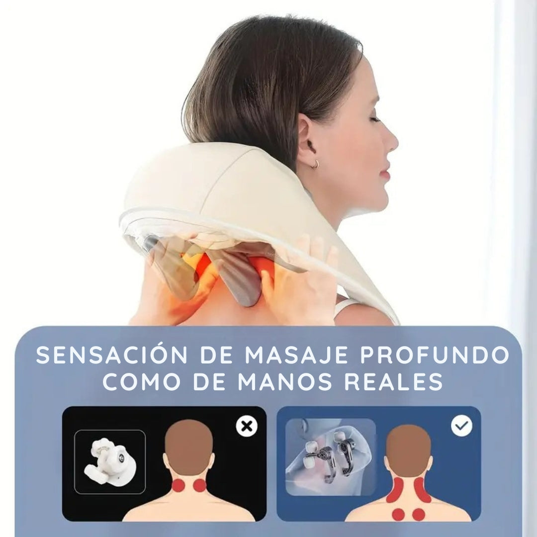 masajeador inalambrico de cuello