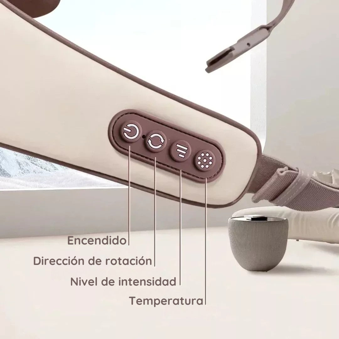 masajeador portatil de cuello y hombros