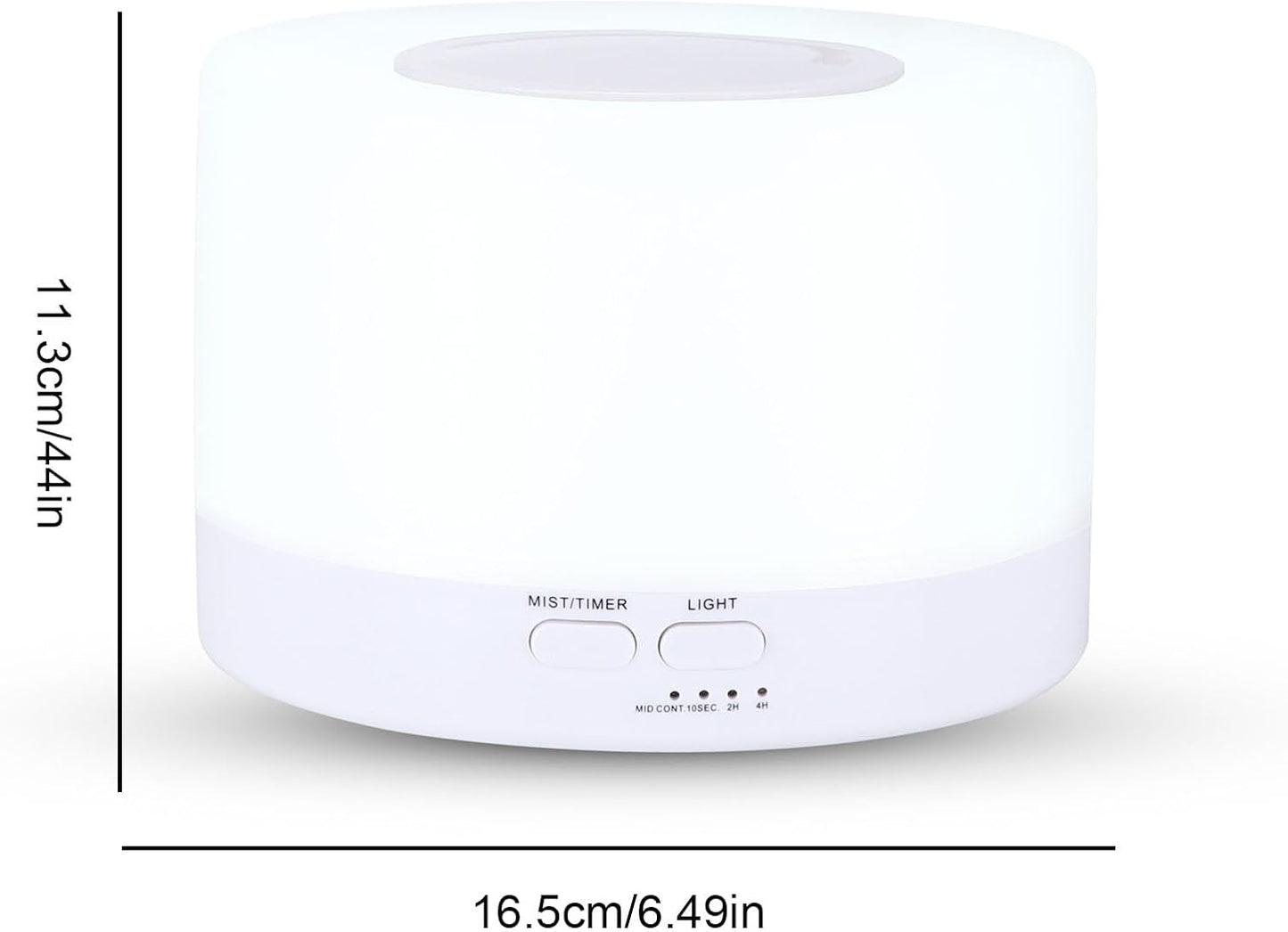 Difusor Humidificador LED con Control Remoto – Aromaterapia de Lujo para tu Espacio