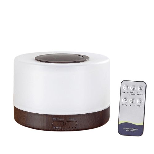 Difusor Humidificador LED con Control Remoto – Aromaterapia de Lujo para tu Espacio