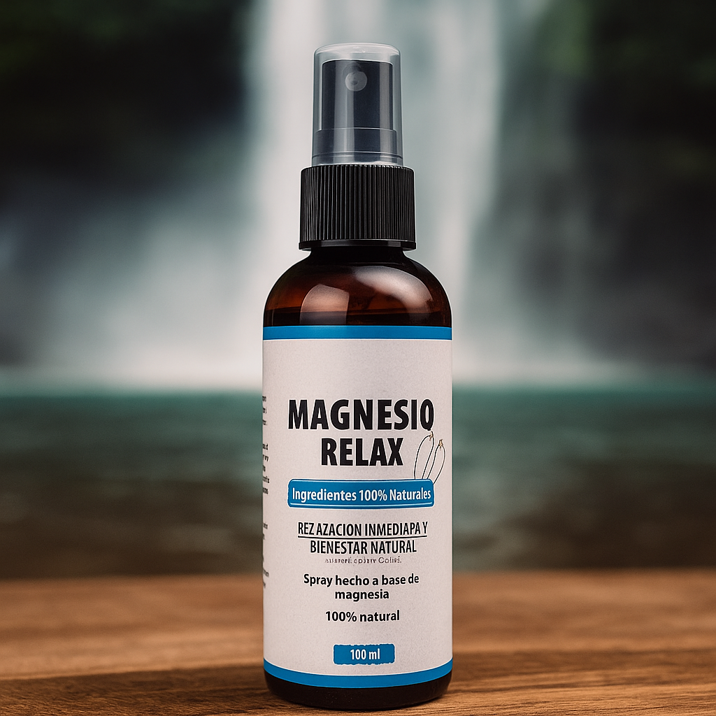 Magnesio Relax Spray – Alivia calambres y fatiga muscular