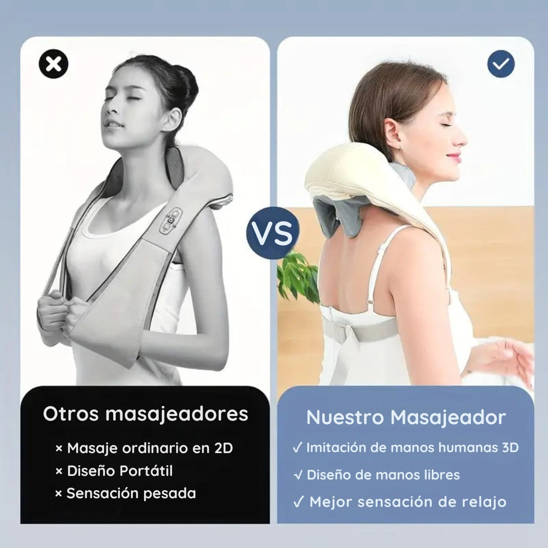masajeador portatil para cuello