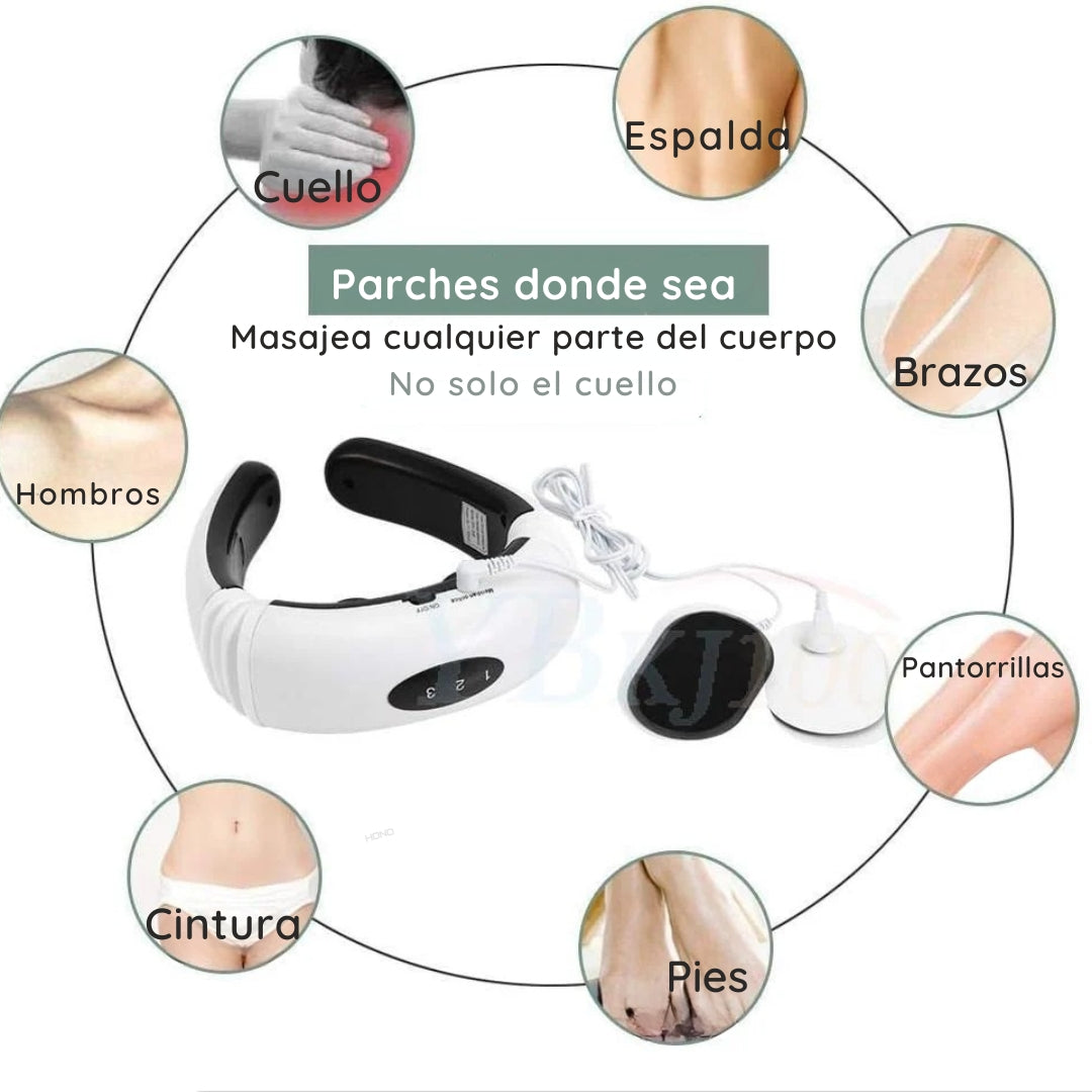 masajeador para cuello de electro masajes
