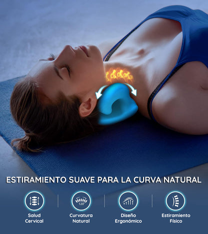 RelaxFit® Almohada de Tracción Cervical Quiropráctica - Alivia el Dolor y Tensión de Cuello