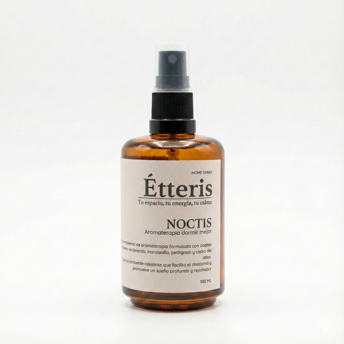 Ét­teri­s Noctis – Home Spray Premium de Aromaterapia (100 ml) para Dormir Mejor