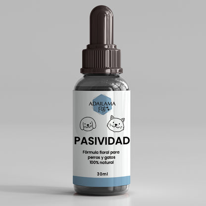Flores de Bach Pasividad para Perros y Gatos – Controla Agresividad, Nervios y Apego