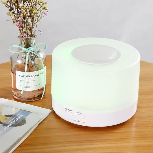 Difusor Humidificador LED con Control Remoto – Aromaterapia de Lujo para tu Espacio