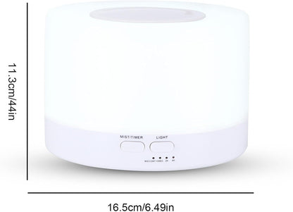 Difusor Humidificador LED con Control Remoto – Aromaterapia de Lujo para tu Espacio