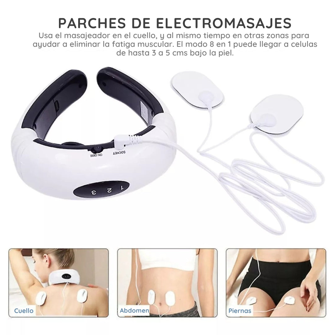 masajeador cuello electromasajes