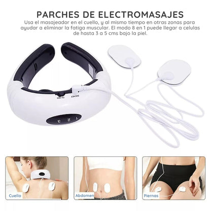 masajeador cuello electromasajes